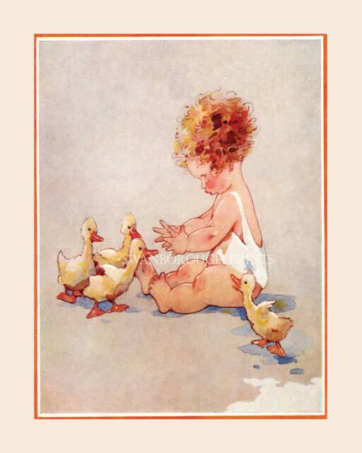 Nursery Wall Art Decor Childs Room Baby Girls Print - image 1