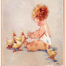 Nursery Wall Art Decor Childs Room Baby Girls Print - thumbnail 2