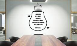 Teamwork Quote Vinyl Wall Decal Office Decor, Inspirational Art 2400Re - thumbnail 1