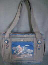 Diaper Bag, Ooak, Baby Boy in Flight Original Design
