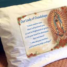 Our Lady Of Guadalupe Prayer Pillowcase, Catholic Pillow Cases, Home Decor & Gifts Under 20 - thumbnail 2
