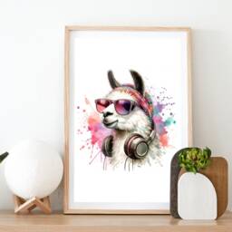 Animal Gaming Poster Prints - Set Of 3 Gamer - Boys Bedroom Decor Video Game Room Wall Art Print Artwork - thumbnail 2