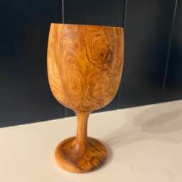 Handcrafted Olive Wood Wine Rack - Unique Appeal, Thoughtful Gift For Lovers - thumbnail 4