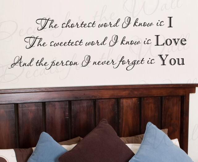 I Love You Bedroom Family Wedding Marriage Wall Decal Decor Saying Lettering Vinyl Quote Sticker Graphic Art Letters Decoration L68 - image 1