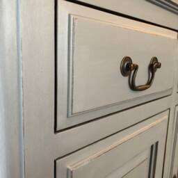 Sold Solid Hardwood Sideboard, Cupboard, Storage, Living Room, Dining Room. Ready To Be Hand Painted in Your Choice Of Colour - thumbnail 3