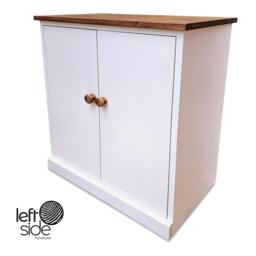Handmade Shoe Cupboard Adjustable Shelves, 2 Door Storage Cabinet