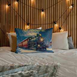 The Polar Express All Aboard Cushion - thumbnail 2