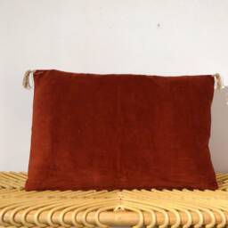 Cushion 35x55cm - Handmade in France Velvet - thumbnail 3