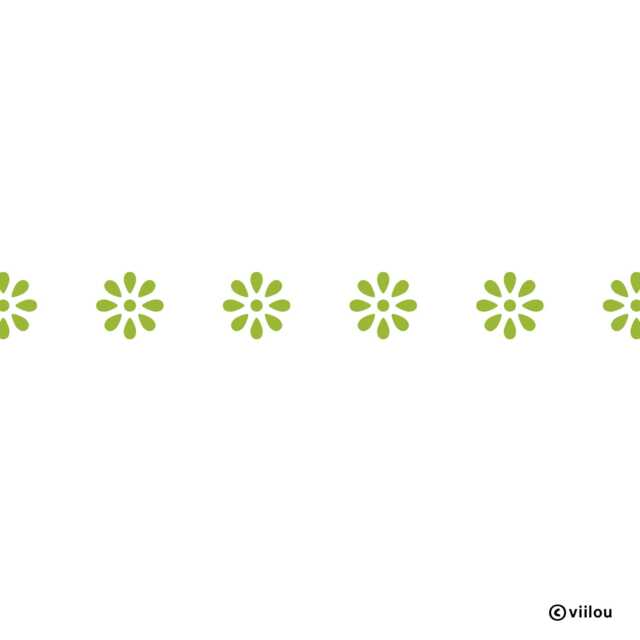 Wall Stickers Flowers Borders Decals Ornaments Floral Tattoos Furniture Decoration Pattern 06 - image 1