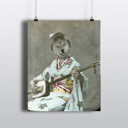 Shiba Inu, Pet Loss Gifts, Dog Memorial, Funny Idea, Geisha Artwork, Japanese Teacher, Super Kawaii, Japan History, Weird Gift Her, Art - thumbnail 1