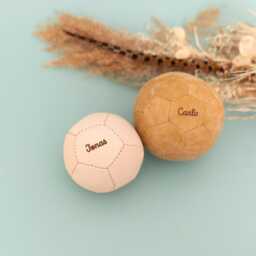 Personalized Ball, Personalized Soccer Gift Boy, Player Gift, Baby Vintage Ball - thumbnail 2