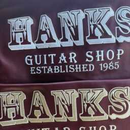 Embroidered Guitar Stool Top - Any Logo You Want - thumbnail 2