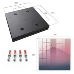 Peaceful Nature Key Cabinet For Home, Pink Box Wall, Minimalist Nature, Lovers Of & Peace - thumbnail 4