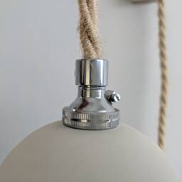 Soft White Droplet Porcelain Pendant Wall Lamp - thumbnail 3