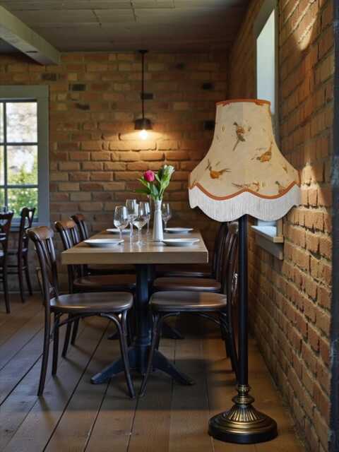 Pheasant Hunting Fabric Lampshade Handmade in The UK For Table & Floor Standard Lamp Shades, Ceiling Light Pendants - image 1