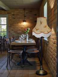 Pheasant Hunting Fabric Lampshade Handmade in The UK For Table & Floor Standard Lamp Shades, Ceiling Light Pendants - thumbnail 1