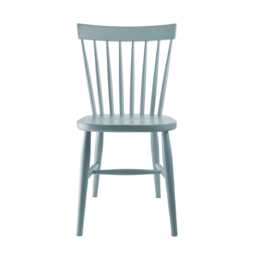 Nordic Beech Dining Chair, Scandinavian Style Chair Painted in Farrow & Ball Colours - thumbnail 1
