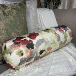 "Decorative Cushion Bolster 16"" X 6" - thumbnail 1