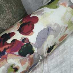 "Decorative Cushion Bolster 16"" X 6" - thumbnail 4