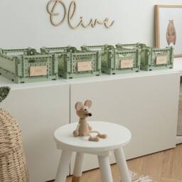 Personalised Wooden Name Sign - Custom Baby Wall Decor For Nursery Or Kids Bedroom - thumbnail 3