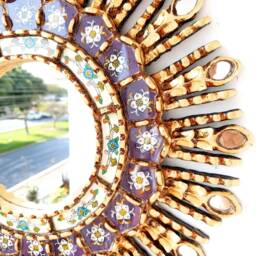 "Peruvian Mirrors - ""Ojo Morado 45cm" - thumbnail 3
