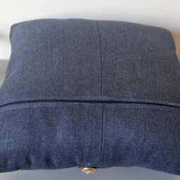 Upcycled Royal Air Force Female No1 Service Dress Uniform Cushion - thumbnail 3