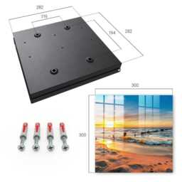 Sunset Wall Mounted Key Cabinet, Yellow Box For Home, Photographic Landscapes, Lovers Of Nature & Peace - thumbnail 4