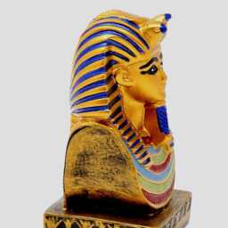 Ancient Egyptian Mask Of King Tutankhamun Or Queen Nefertiti. The Most Popular King & Queen Statues in Your Hand Brought To You From Egypt - thumbnail 3