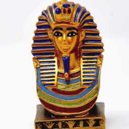 Ancient Egyptian Mask Of King Tutankhamun Or Queen Nefertiti. The Most Popular King & Queen Statues in Your Hand Brought To You From Egypt - thumbnail 2
