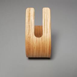 Oak Key Wall Hooks - Leash Holder Multipurpose - thumbnail 3