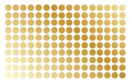 Gold Metallic Polka Dot Wall Decal Nursery Kids Room Peel & Stick Circle Sticker Wedding Removable Reusable 150 Dots Included - thumbnail 1