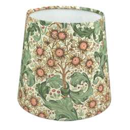 Empire Handmade Lampshade With William Morris Orchid Cream Fabric - thumbnail 2
