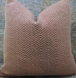 Designer Pillow Cover Lumbar - Berger Diamond Brick - thumbnail 1