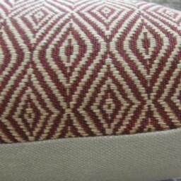 Designer Pillow Cover Lumbar - Berger Diamond Brick - thumbnail 2
