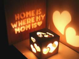 Personalized Mom Gift, Mothers Day Gifts From Daughter Son, Custom Lantern Centerpiece Home For
