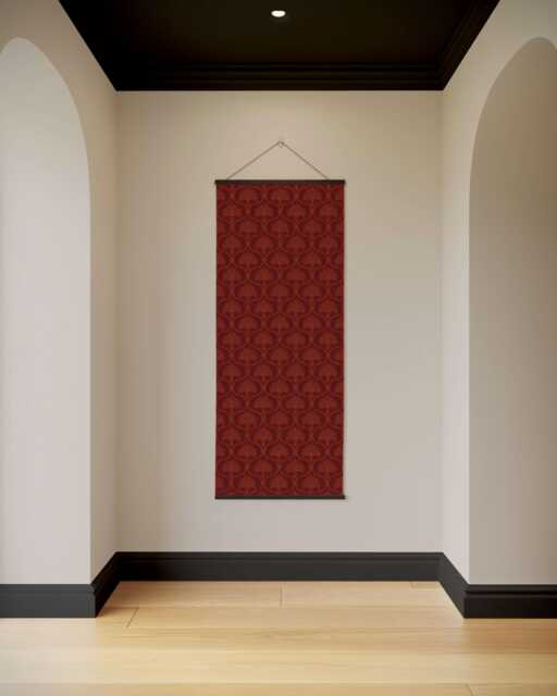 Vintage Ornamental Tapestry - Wall Hanging Unique Art - image 1