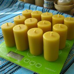 Votive Candles , Candles Votives Beeswax Votive Candle 24 Catholic Pure Beeswax Prayer - thumbnail 2