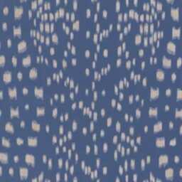 Brunshwig & Fils Les Touches Reverse Blue Cushion Cover Pillow Double Sided - thumbnail 4