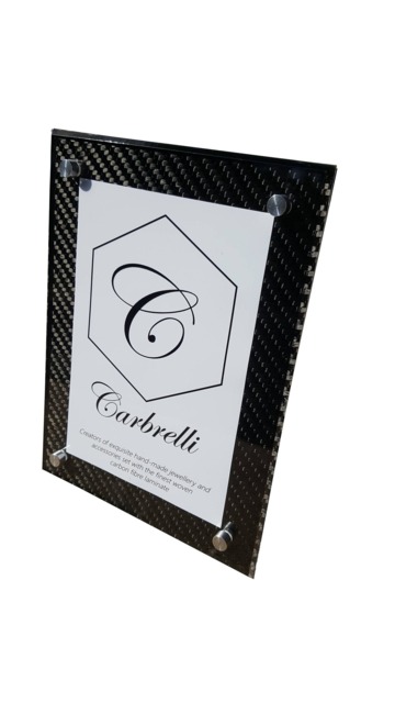 Carbon Fiber Picture Frame, Home Gifts, House Warming Gift - image 1