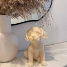 Handmade King Charles Dog Candle Soy Wax, Lover Gift - thumbnail 2