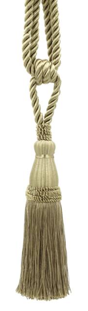 "D??copro Tassel Tieback, Length 8 1/2"" - 21.5cm, Spread 30" - image 1