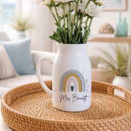 Personalised Teacher Vase - Gifts Gift Thank You Appreciation - thumbnail 1