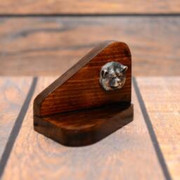 Akita Inu - Wooden Candlestick With Dog, Souvenir, Decoration, Limited Edition, Collection - thumbnail 3