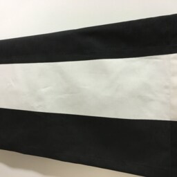 Valance 50 X 16 18 Cabana Black Navy Blue White Wide Rugby Horizontal Stripes Curtain Topper Window Kitchen - thumbnail 3