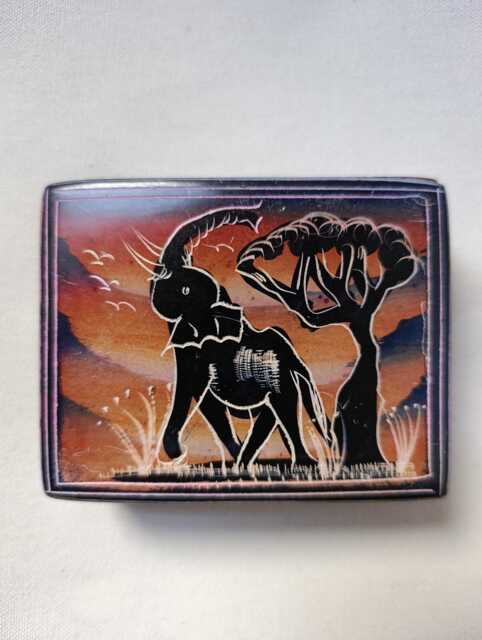 African Kisii Stone Box From Kenya - image 1