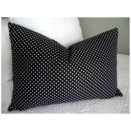 2 Patterns.scroll.polka Dots.pillow Covers.black.white.slipcover.modern.pillow Cover.glamorous.beautiful Slip Covers.pillow Covers - thumbnail 4