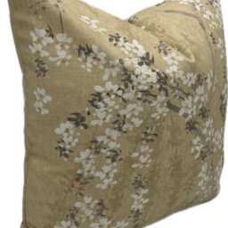 Thibaut Weeping Blossom Gold Cushion Cover Pillow Double Sided - thumbnail 3