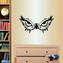 In-Style Decals Wall Vinyl Decal Home Decor Art Sticker Eagle Eyes Wild Bird Hawk Bedroom Living Room Removable Stylish Mural Design 68 - thumbnail 1