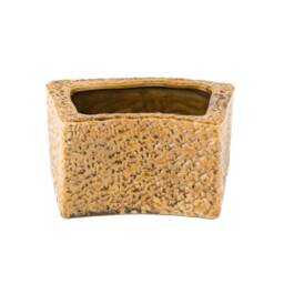 Mosaic Black Pottery Planter, Succulent, Air Plant, Pen Holder - thumbnail 4