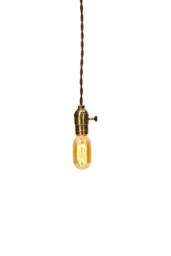Vintage Industrial - Economy Minimalist Bare Bulb Pendant Light - thumbnail 1
